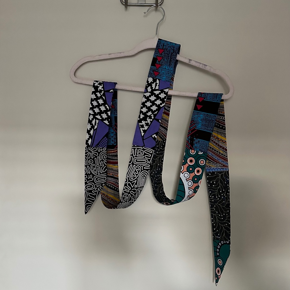Upcycled Patchwork Belt | Zuri | NWT